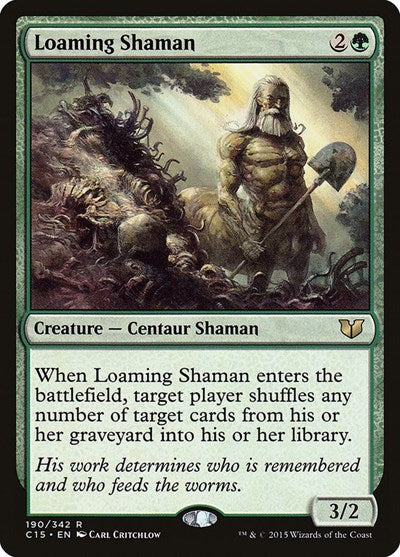 Loaming Shaman [Commander 2015] | Exor Games Dartmouth