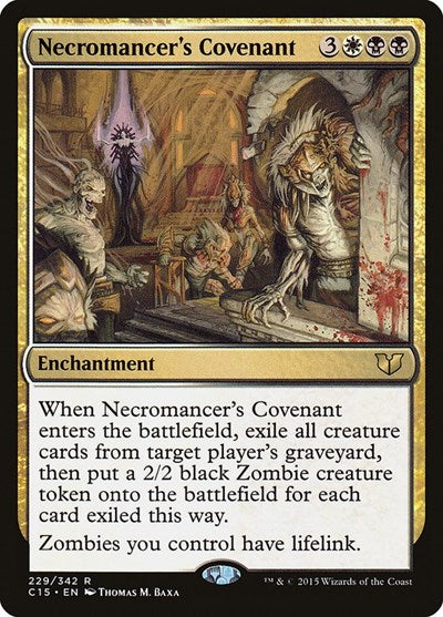 Necromancer's Covenant [Commander 2015] | Exor Games Dartmouth