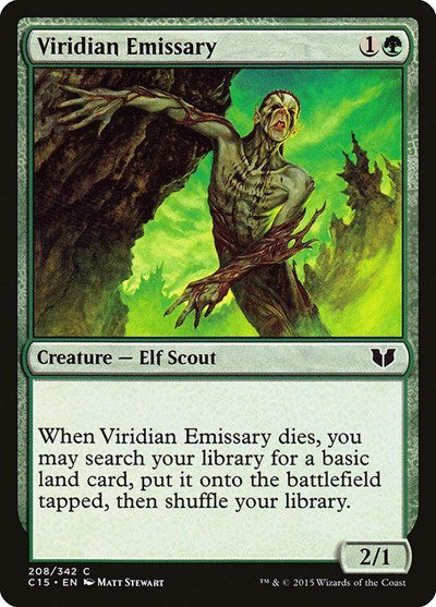 Viridian Emissary [Commander 2015] | Exor Games Dartmouth