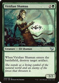 Viridian Shaman [Commander 2015] | Exor Games Dartmouth