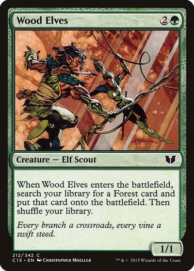 Wood Elves [Commander 2015] | Exor Games Dartmouth