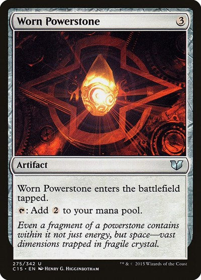 Worn Powerstone [Commander 2015] | Exor Games Dartmouth