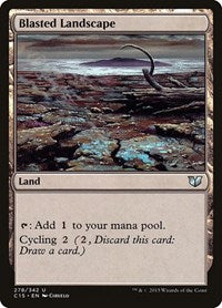 Blasted Landscape [Commander 2015] | Exor Games Dartmouth