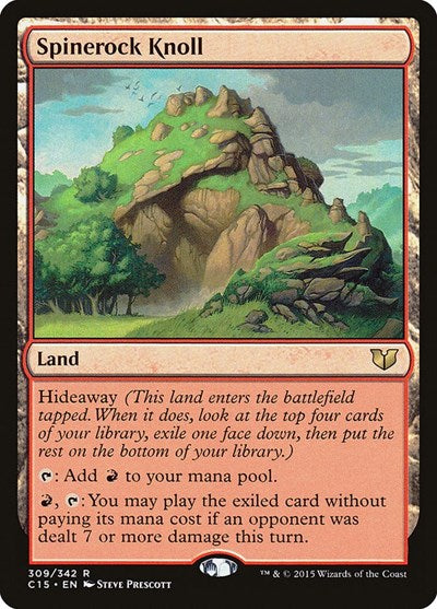 Spinerock Knoll [Commander 2015] | Exor Games Dartmouth