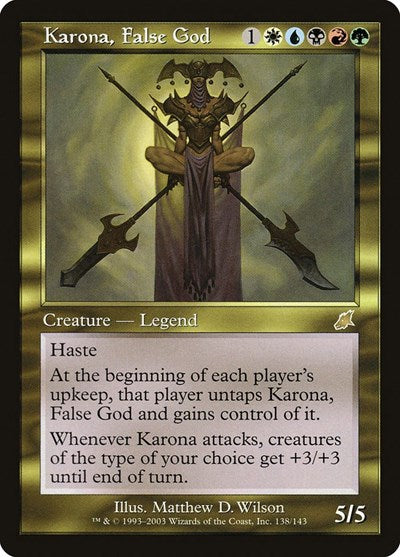 Karona, False God [Scourge] | Exor Games Dartmouth