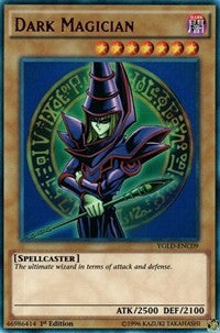 Dark Magician (C) [YGLD-ENC09] Ultra Rare | Exor Games Dartmouth