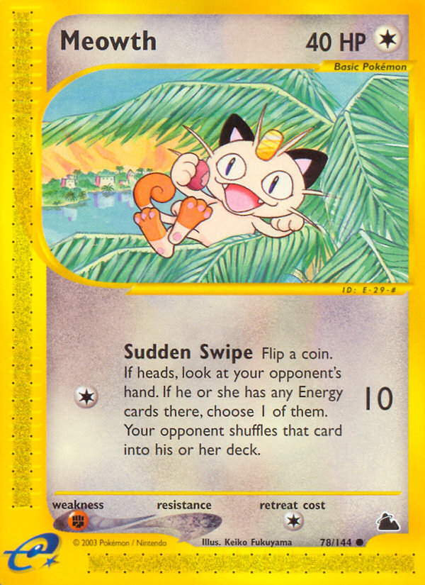 Meowth (78/144) [Skyridge] | Exor Games Dartmouth