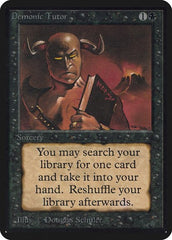 Demonic Tutor [Limited Edition Alpha] | Exor Games Dartmouth