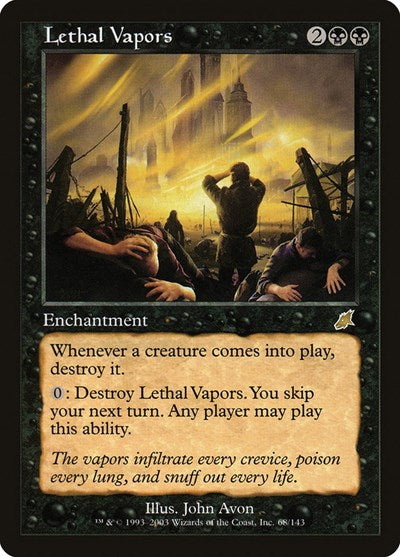 Lethal Vapors [Scourge] | Exor Games Dartmouth