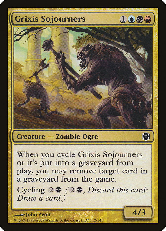 Grixis Sojourners [Alara Reborn] | Exor Games Dartmouth