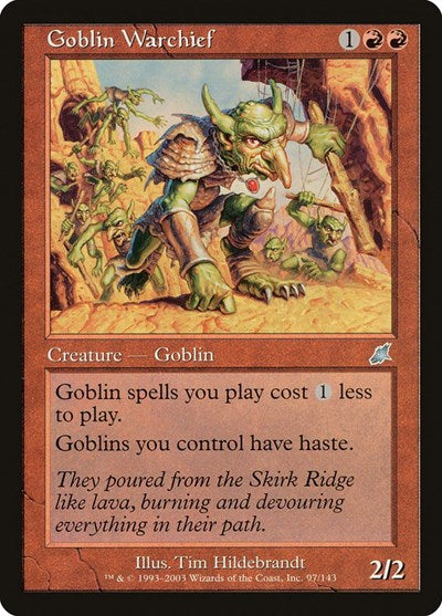 Goblin Warchief [Scourge] | Exor Games Dartmouth