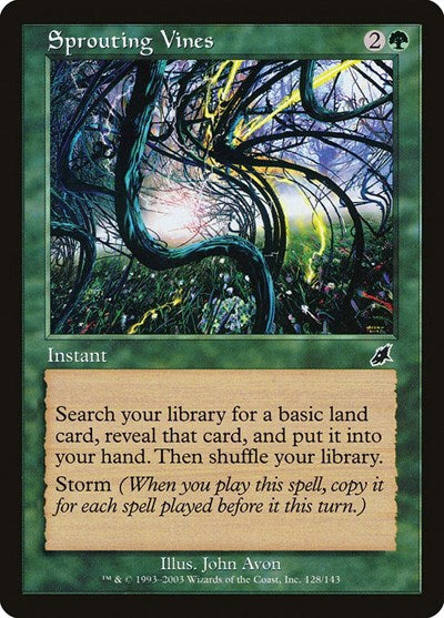 Sprouting Vines [Scourge] | Exor Games Dartmouth