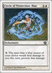 Circle of Protection: Blue [Eighth Edition] | Exor Games Dartmouth