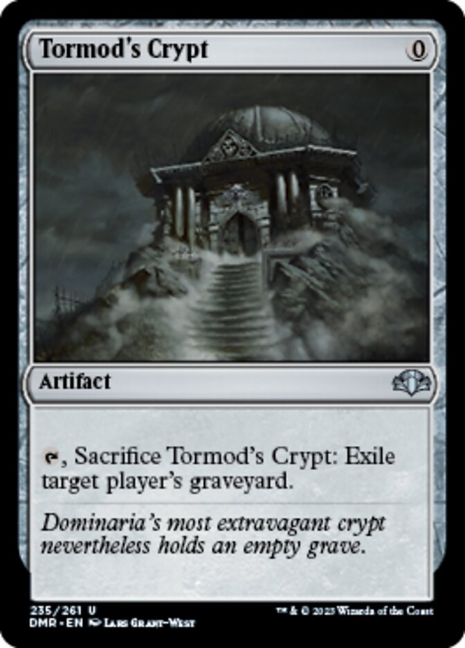 Tormod's Crypt [Dominaria Remastered] | Exor Games Dartmouth