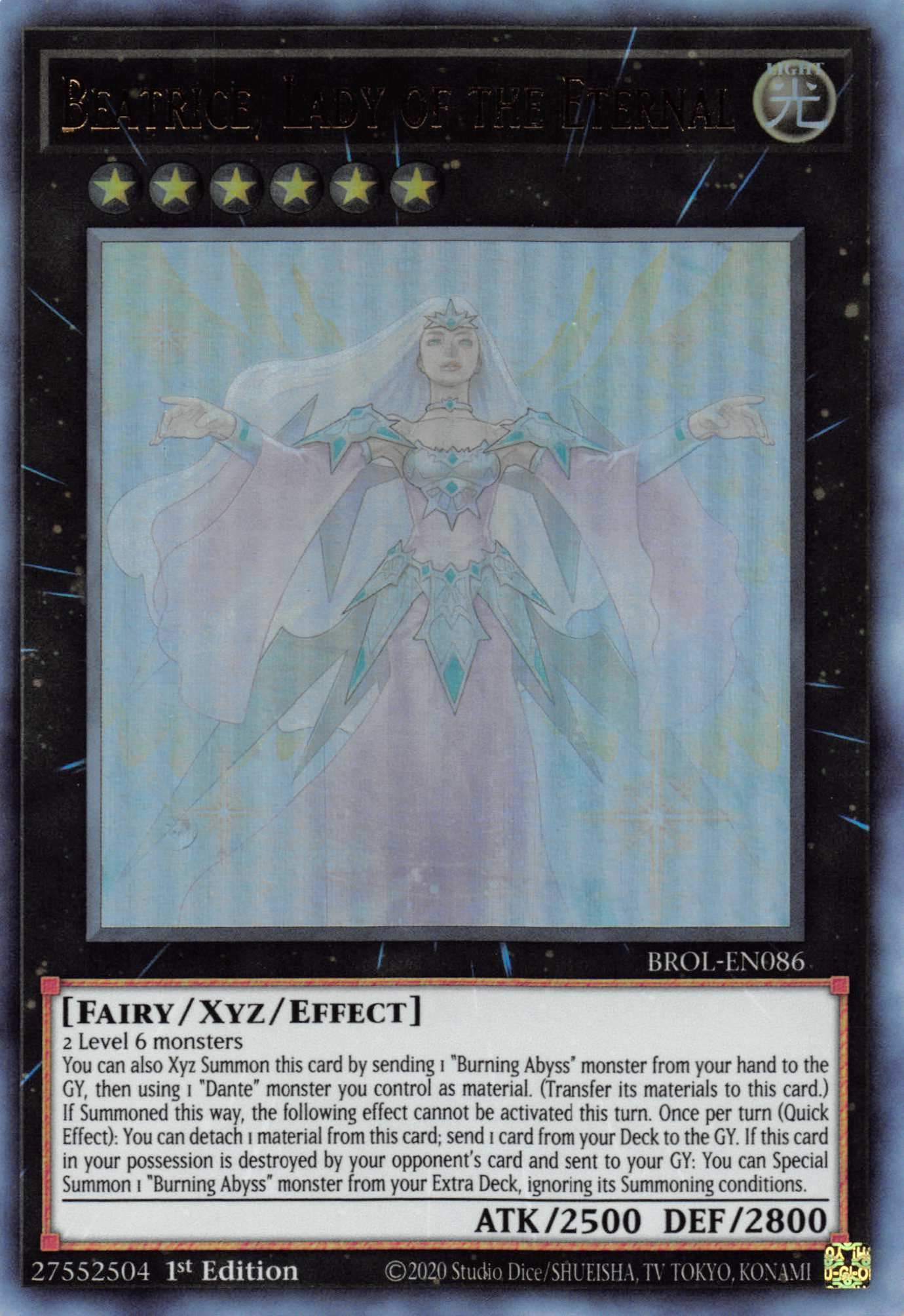 Beatrice, Lady of the Eternal [BROL-EN086] Ultra Rare | Exor Games Dartmouth