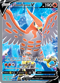 Talonflame V (168/185) [Sword & Shield: Vivid Voltage] | Exor Games Dartmouth