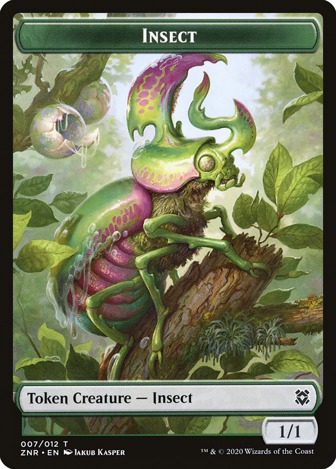 Insect Token [Zendikar Rising] | Exor Games Dartmouth