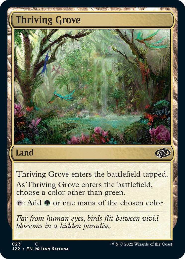 Thriving Grove [Jumpstart 2022] | Exor Games Dartmouth