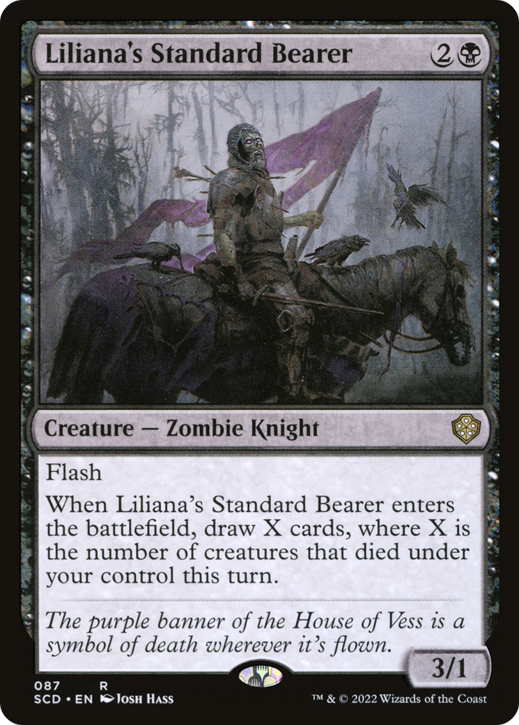 Liliana's Standard Bearer [Starter Commander Decks] | Exor Games Dartmouth