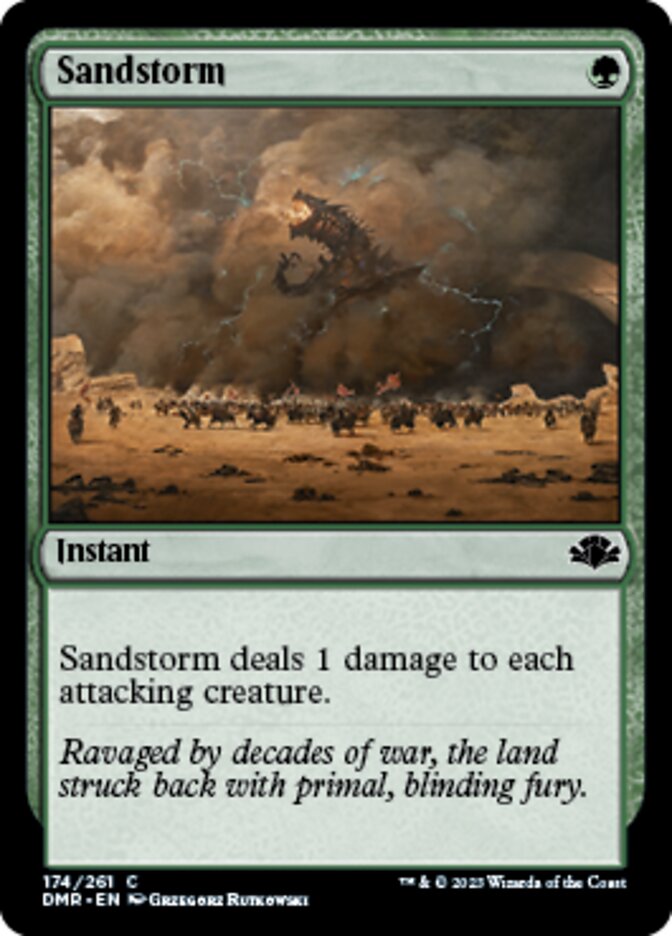 Sandstorm [Dominaria Remastered] | Exor Games Dartmouth