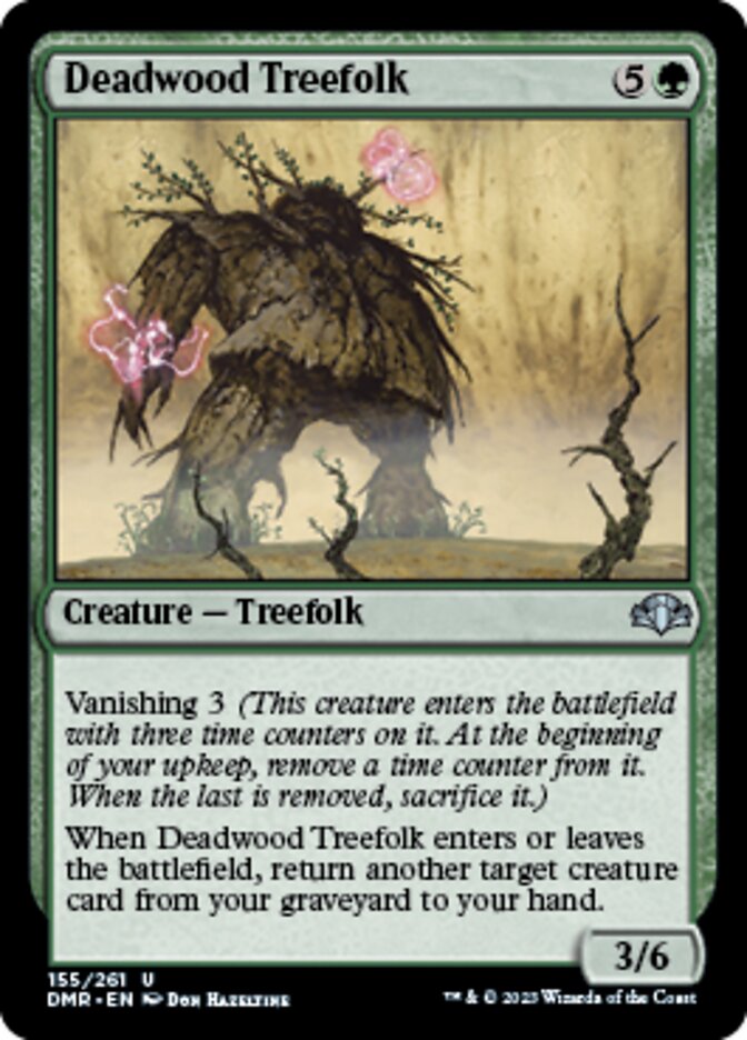 Deadwood Treefolk [Dominaria Remastered] | Exor Games Dartmouth