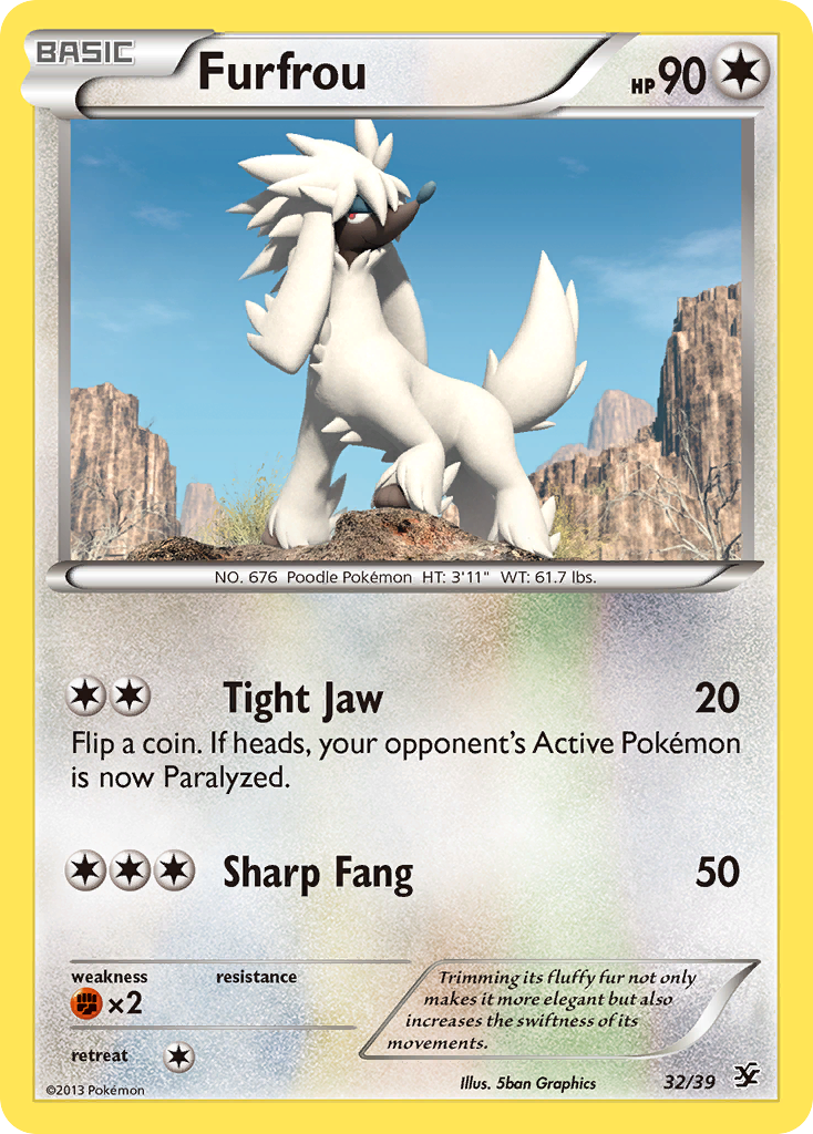 Furfrou (32/39) [XY: Kalos Starter Set] | Exor Games Dartmouth