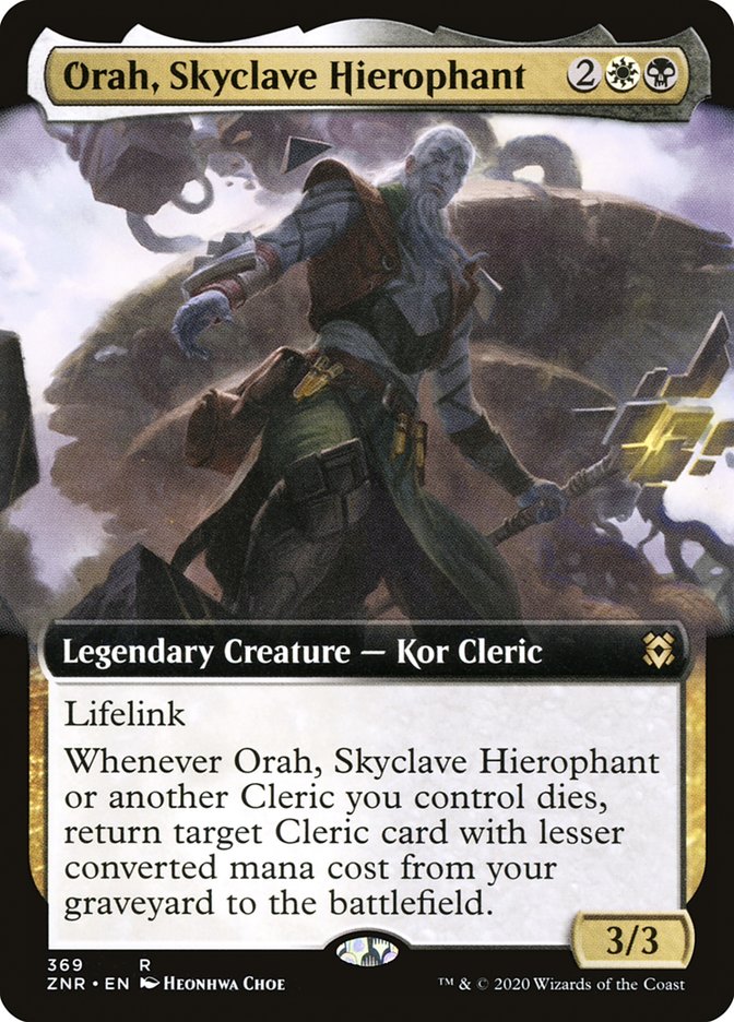 Orah, Skyclave Hierophant (Extended) [Zendikar Rising] | Exor Games Dartmouth