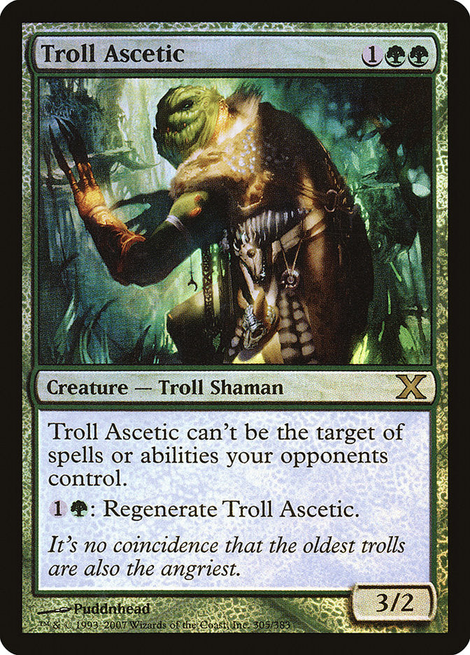 Troll Ascetic (Premium Foil) [Tenth Edition] | Exor Games Dartmouth