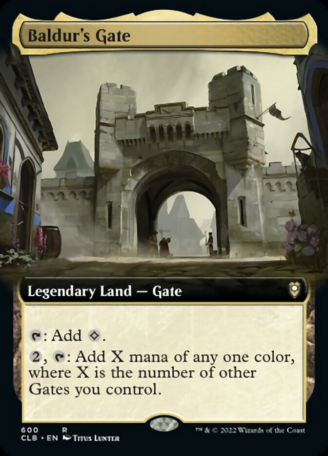 Baldur's Gate (Extended Art) [Commander Legends: Battle for Baldur's Gate] | Exor Games Dartmouth
