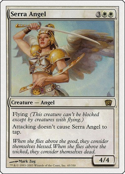 Serra Angel [Eighth Edition] | Exor Games Dartmouth