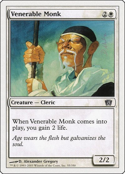 Venerable Monk [Eighth Edition] | Exor Games Dartmouth