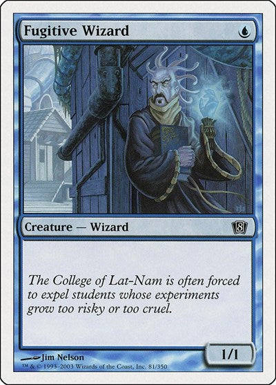 Fugitive Wizard [Eighth Edition] | Exor Games Dartmouth