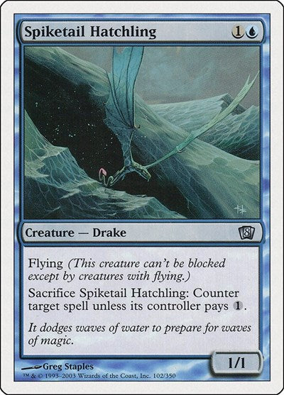 Spiketail Hatchling [Eighth Edition] | Exor Games Dartmouth