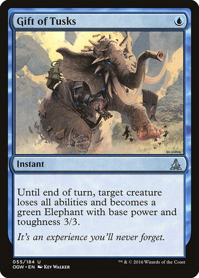 Gift of Tusks [Oath of the Gatewatch] | Exor Games Dartmouth