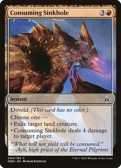 Consuming Sinkhole [Oath of the Gatewatch] | Exor Games Dartmouth