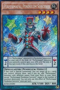 Performapal Pendulum Sorcerer [BOSH-EN090] Secret Rare | Exor Games Dartmouth
