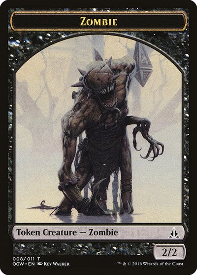 Zombie [Oath of the Gatewatch Tokens] | Exor Games Dartmouth