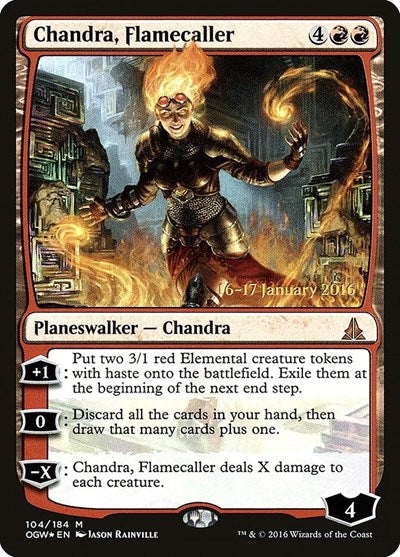 Chandra, Flamecaller [Oath of the Gatewatch Promos] | Exor Games Dartmouth