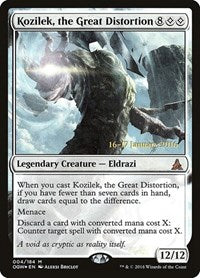 Kozilek, the Great Distortion [Oath of the Gatewatch Promos] | Exor Games Dartmouth