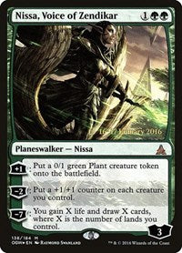 Nissa, Voice of Zendikar [Oath of the Gatewatch Promos] | Exor Games Dartmouth