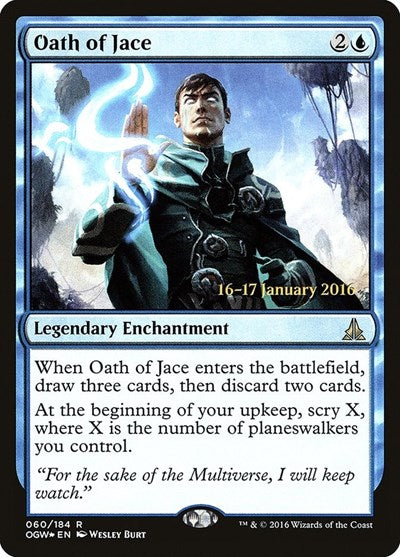 Oath of Jace [Oath of the Gatewatch Promos] | Exor Games Dartmouth