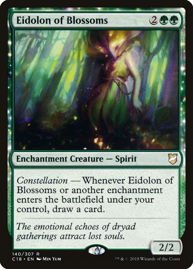 Eidolon of Blossoms [Commander 2018] | Exor Games Dartmouth