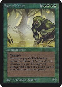 Force of Nature [Limited Edition Alpha] | Exor Games Dartmouth