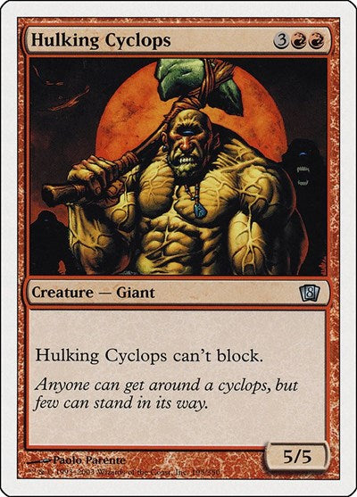 Hulking Cyclops [Eighth Edition] | Exor Games Dartmouth