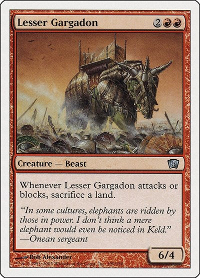 Lesser Gargadon [Eighth Edition] | Exor Games Dartmouth