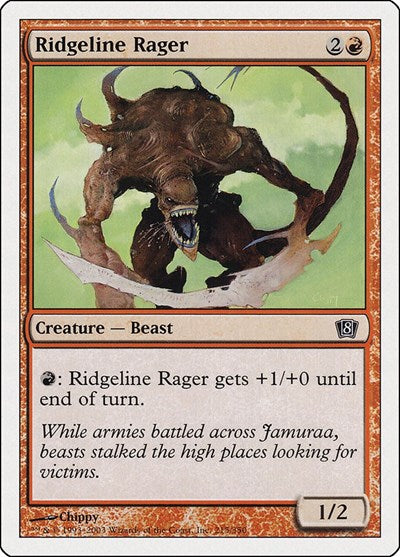 Ridgeline Rager [Eighth Edition] | Exor Games Dartmouth