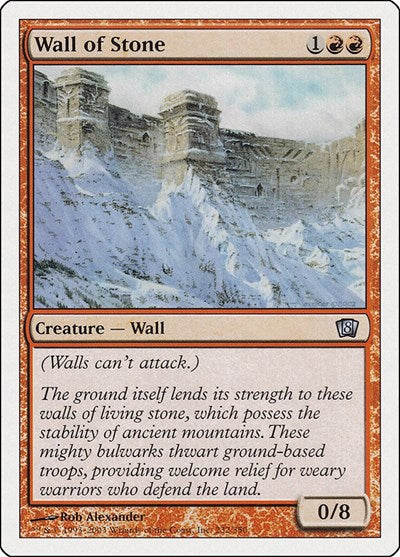 Wall of Stone [Eighth Edition] | Exor Games Dartmouth