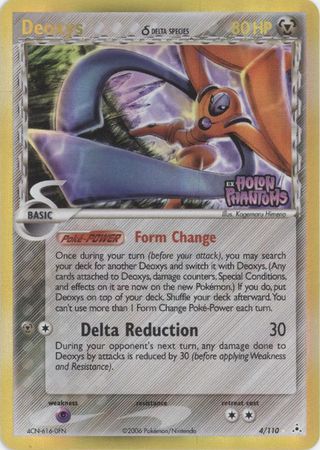 Deoxys (4/110) (Delta Species) (Stamped) [EX: Holon Phantoms] | Exor Games Dartmouth