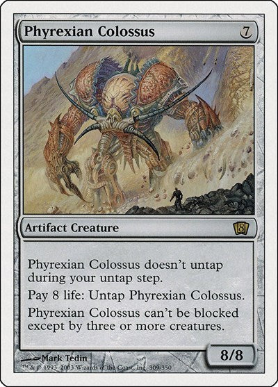 Phyrexian Colossus [Eighth Edition] | Exor Games Dartmouth