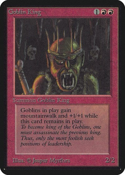 Goblin King [Limited Edition Alpha] | Exor Games Dartmouth